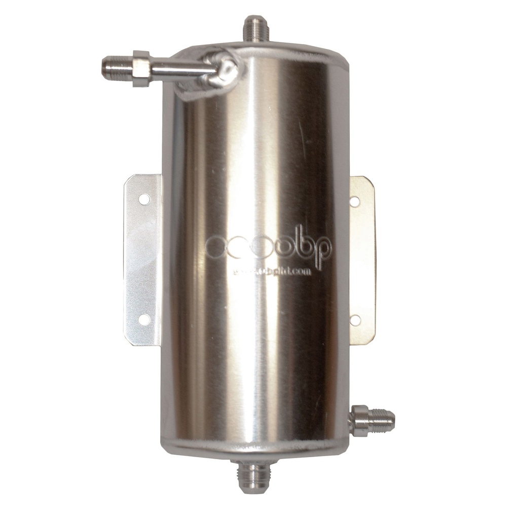 OBP Aluminium Lightweight Fuel Swirl Pot - Bulkhead Mounted