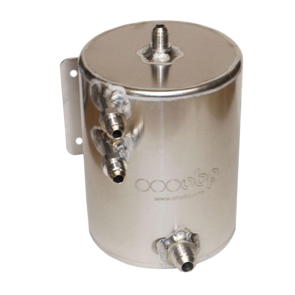 OBP Aluminium Lightweight Fuel Swirl Pot - Bulkhead Mounted