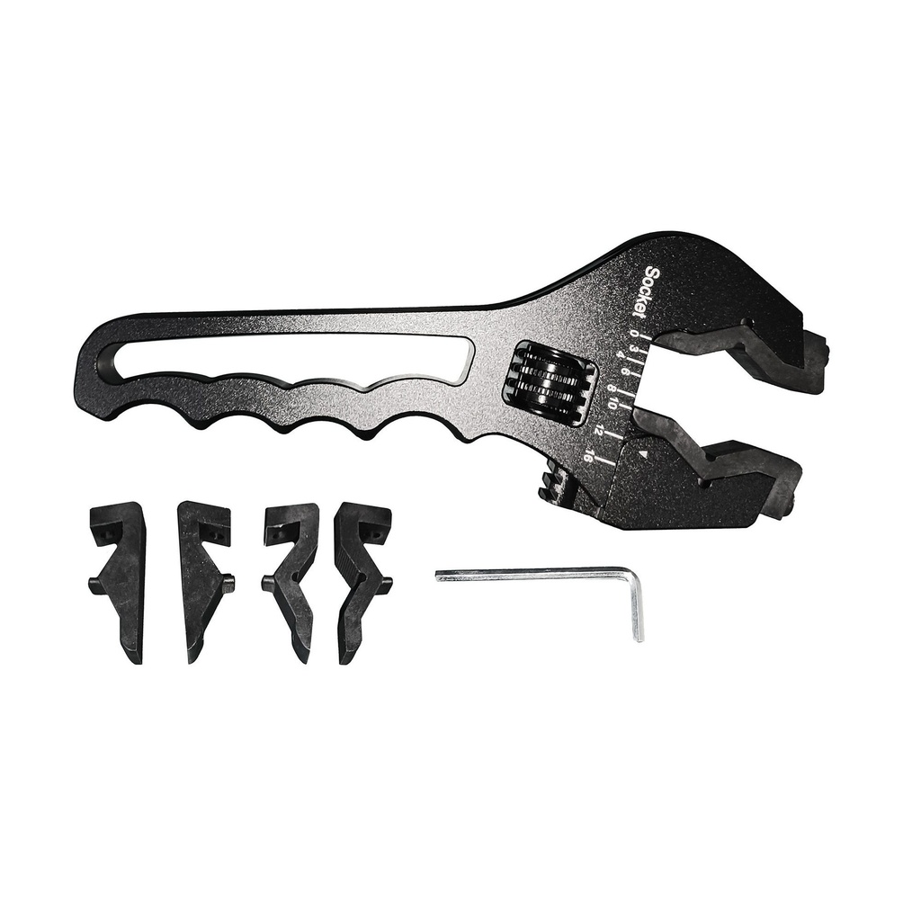 Automotive Plumbing Solutions Alloy Adjustable Wrench With Non-Marring Jaws