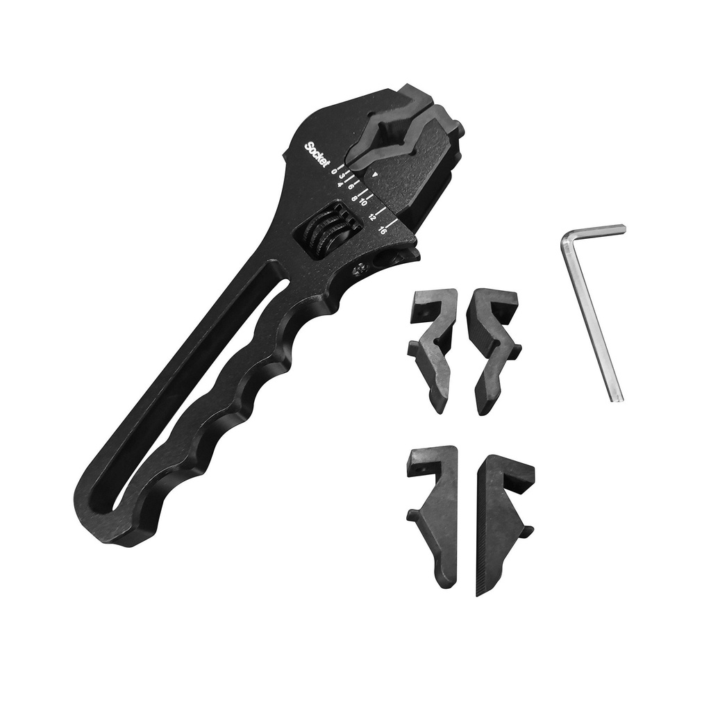 Automotive Plumbing Solutions Alloy Adjustable Wrench With Non-Marring Jaws