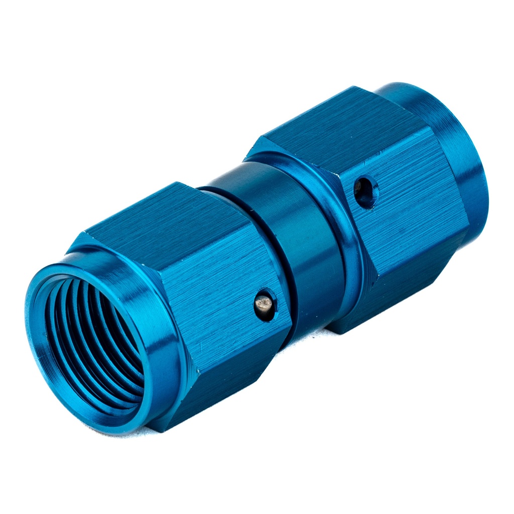 Automotive Plumbing Solutions Straight Female To Female Swivel Adaptor JIC Thread