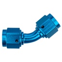 Automotive Plumbing Solutions 45 Degree Female To Female Swivel Adaptor JIC Thread