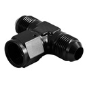 Automotive Plumbing Solutions Adaptor Tee Male Thread on Run Swivel Female On Leg