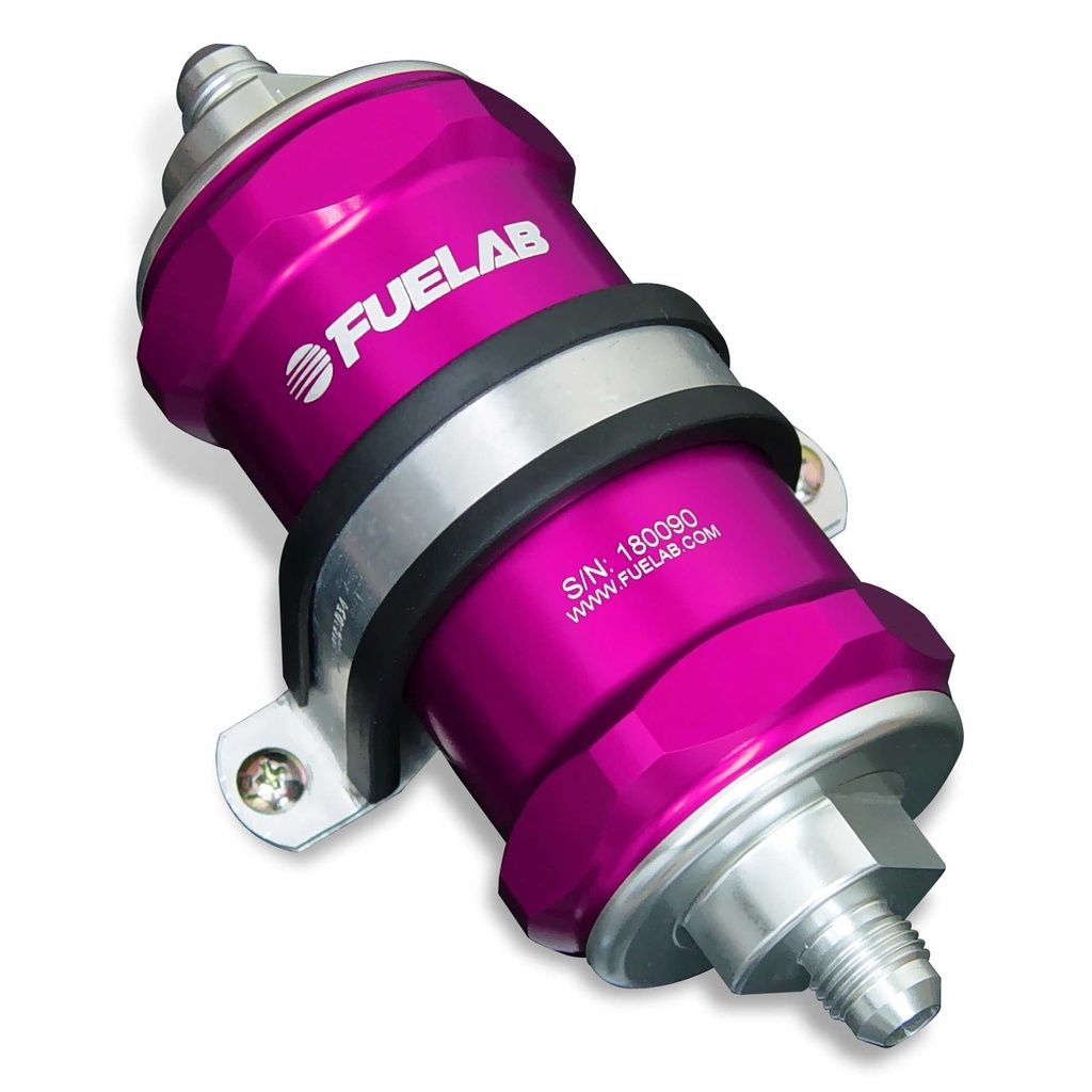 Fuelab High Flow In-Line Fuel Filter (818xx Series)