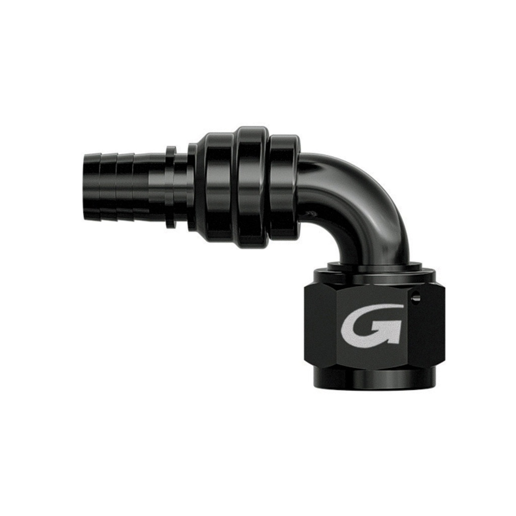 Goodridge 711 Female Double Swivel Crimp Fitting For G-Line Hose