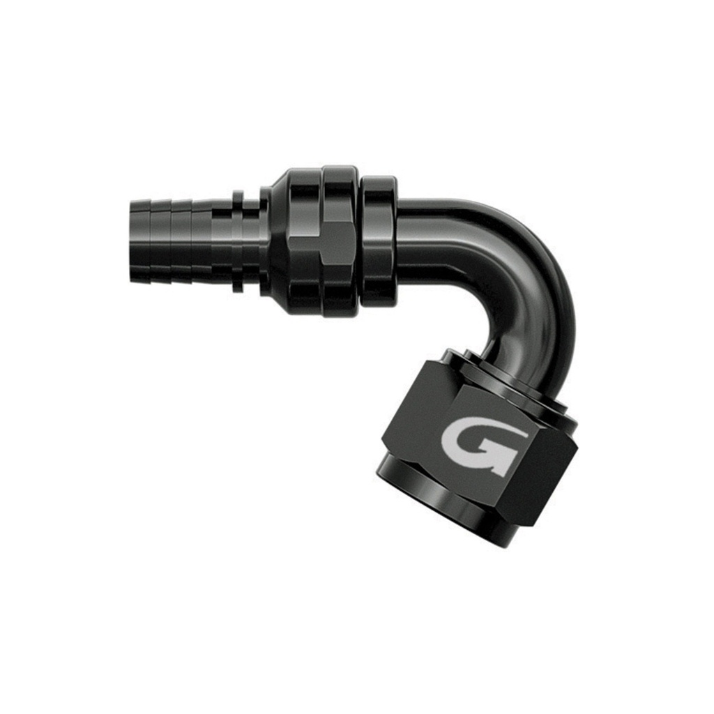 Goodridge 711 Female Double Swivel Crimp Fitting For G-Line Hose