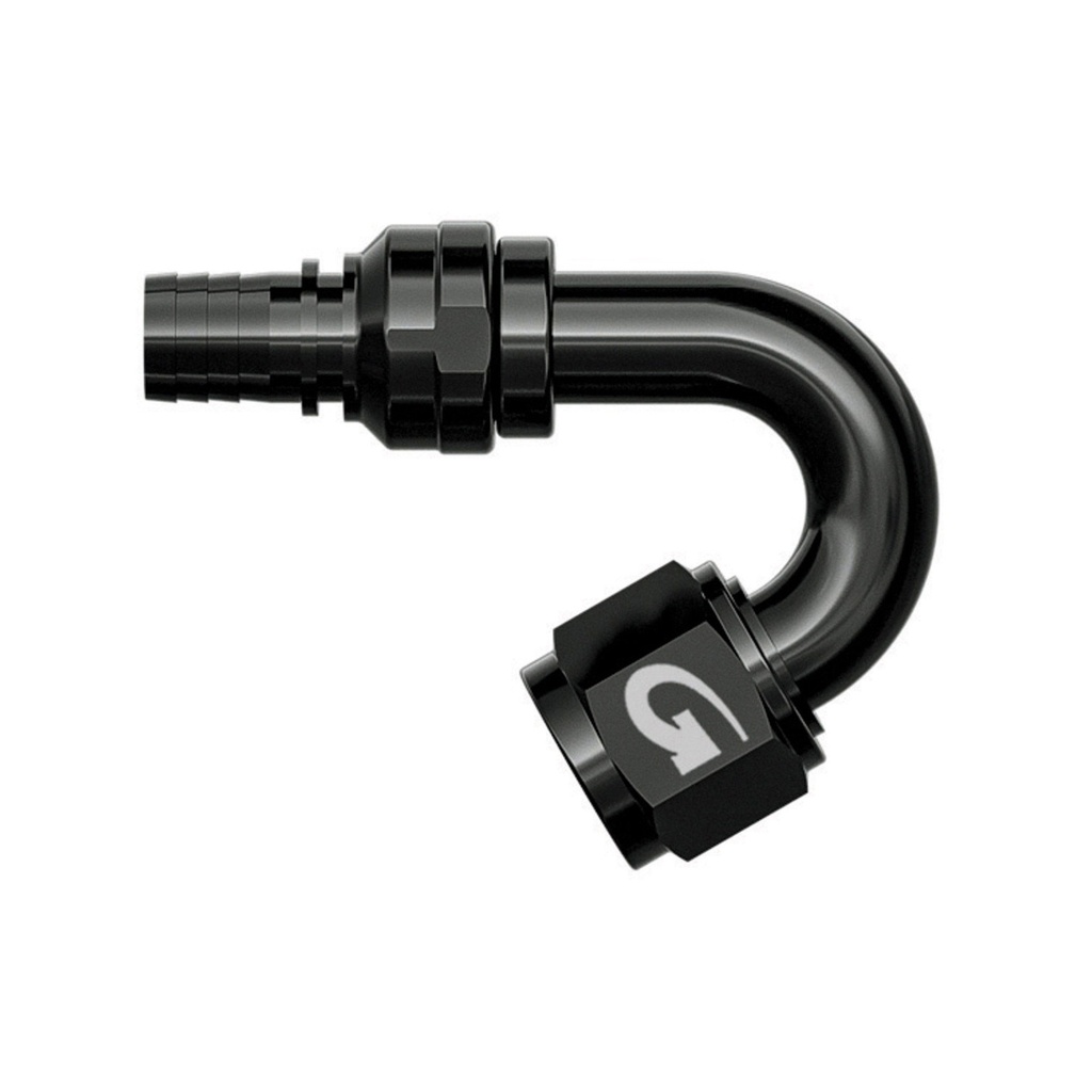Goodridge 711 Female Double Swivel Crimp Fitting For G-Line Hose