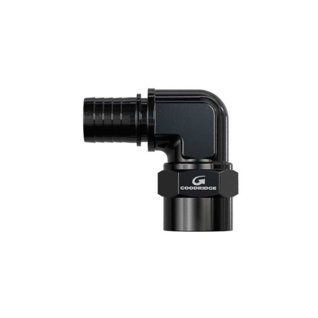 Goodridge Female Forged Elbow Crimp Fitting For G-Line Ultra Hose