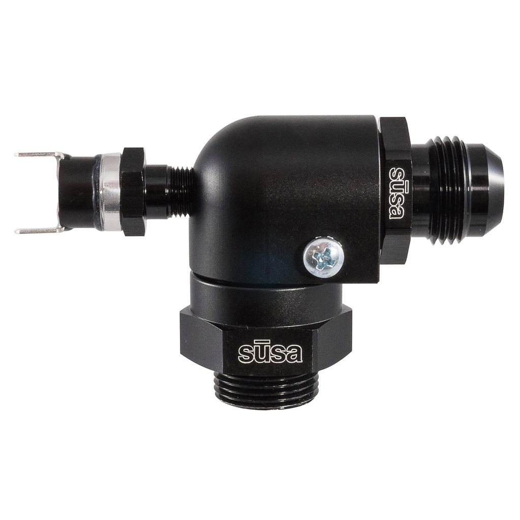 Susa ProLine M22 90 Degree Port Adapter With Sender Take Off