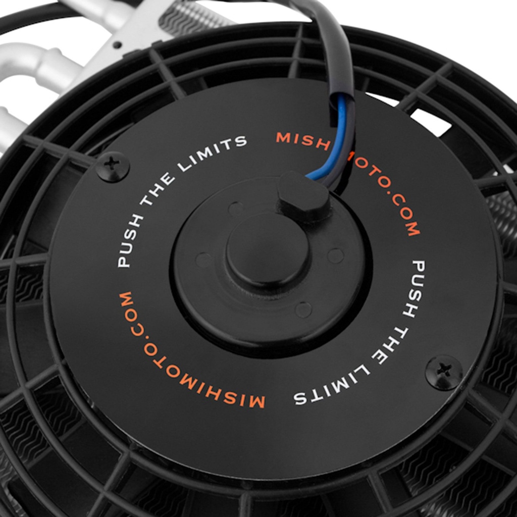 Mishimoto Heavy Duty Transmission Cooler with Electric Fan