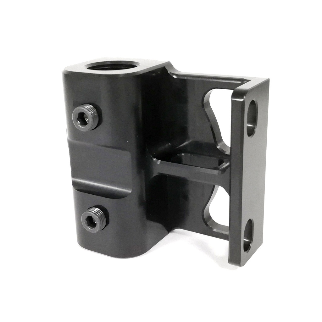 Mocal Billet Remote Oil Filter Head - In Line Ports