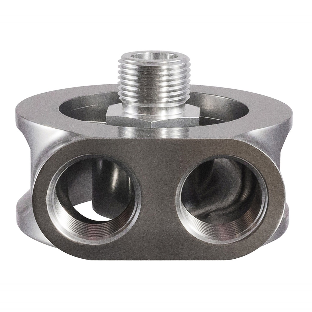 Susa Billet Oil Sandwich Plate With Sender Take Off Port