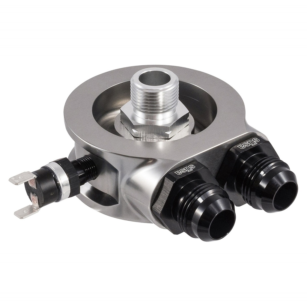 Susa Billet Oil Sandwich Plate With Sender Take Off Port