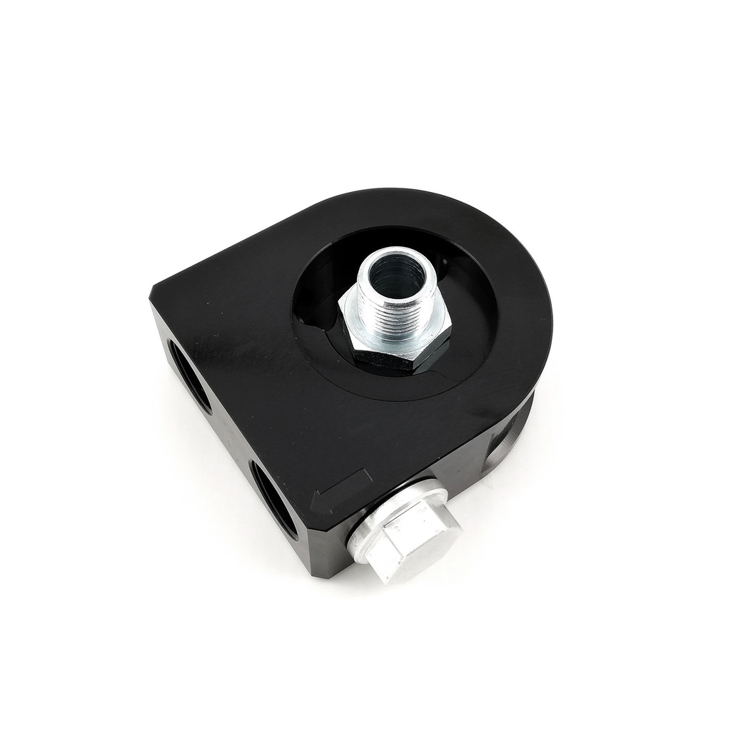 Mocal Billet Oil Sandwich Plate With Sender Take Off