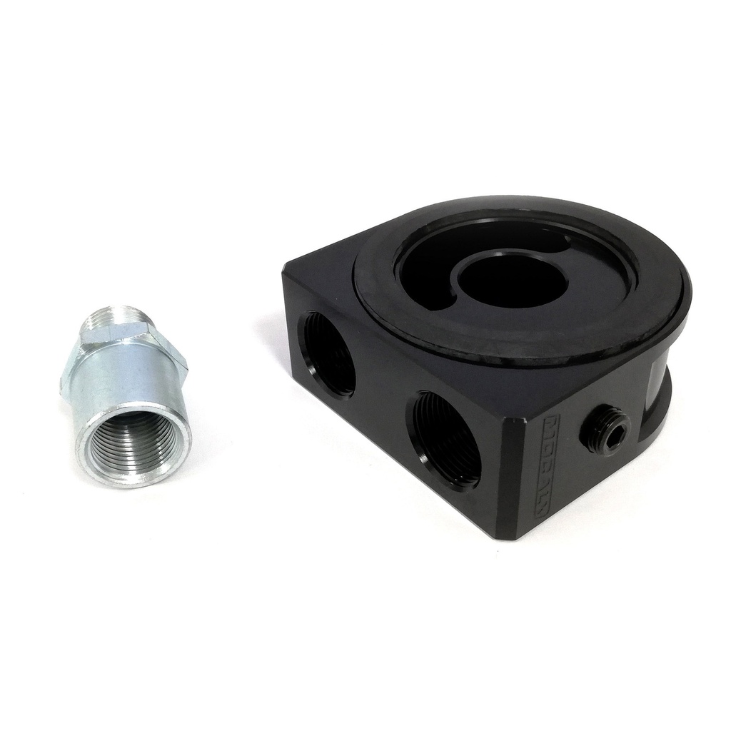 Mocal Billet Oil Sandwich Plate With Sender Take Off
