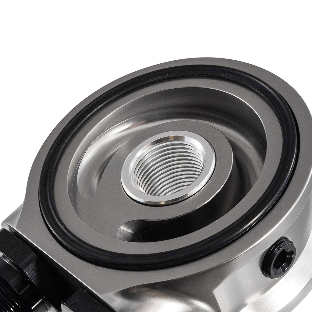 Susa Billet Oil Filter Spacer With Sender Take Off Ports