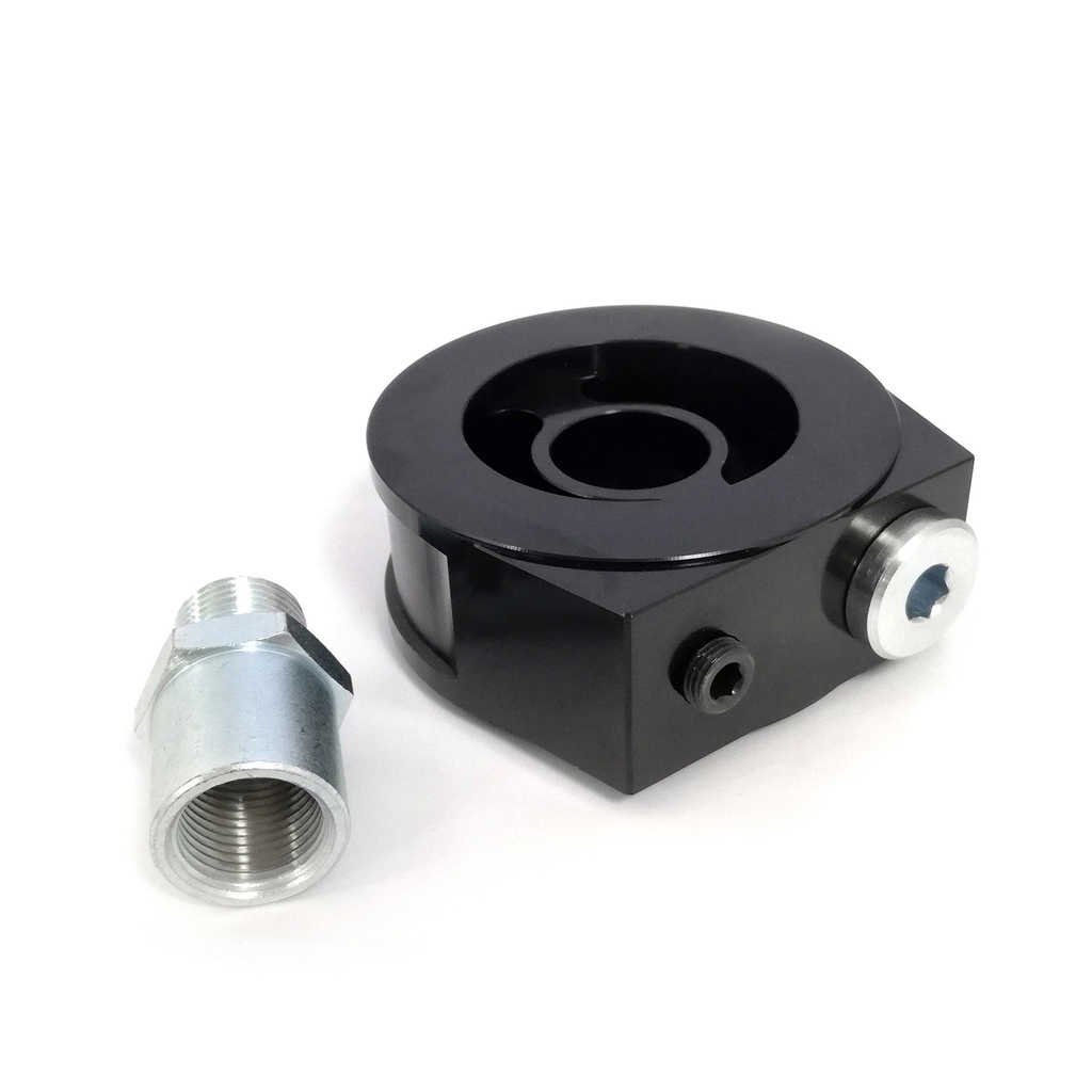 Mocal Billet Oil Sandwich Plate With Sender Take Off