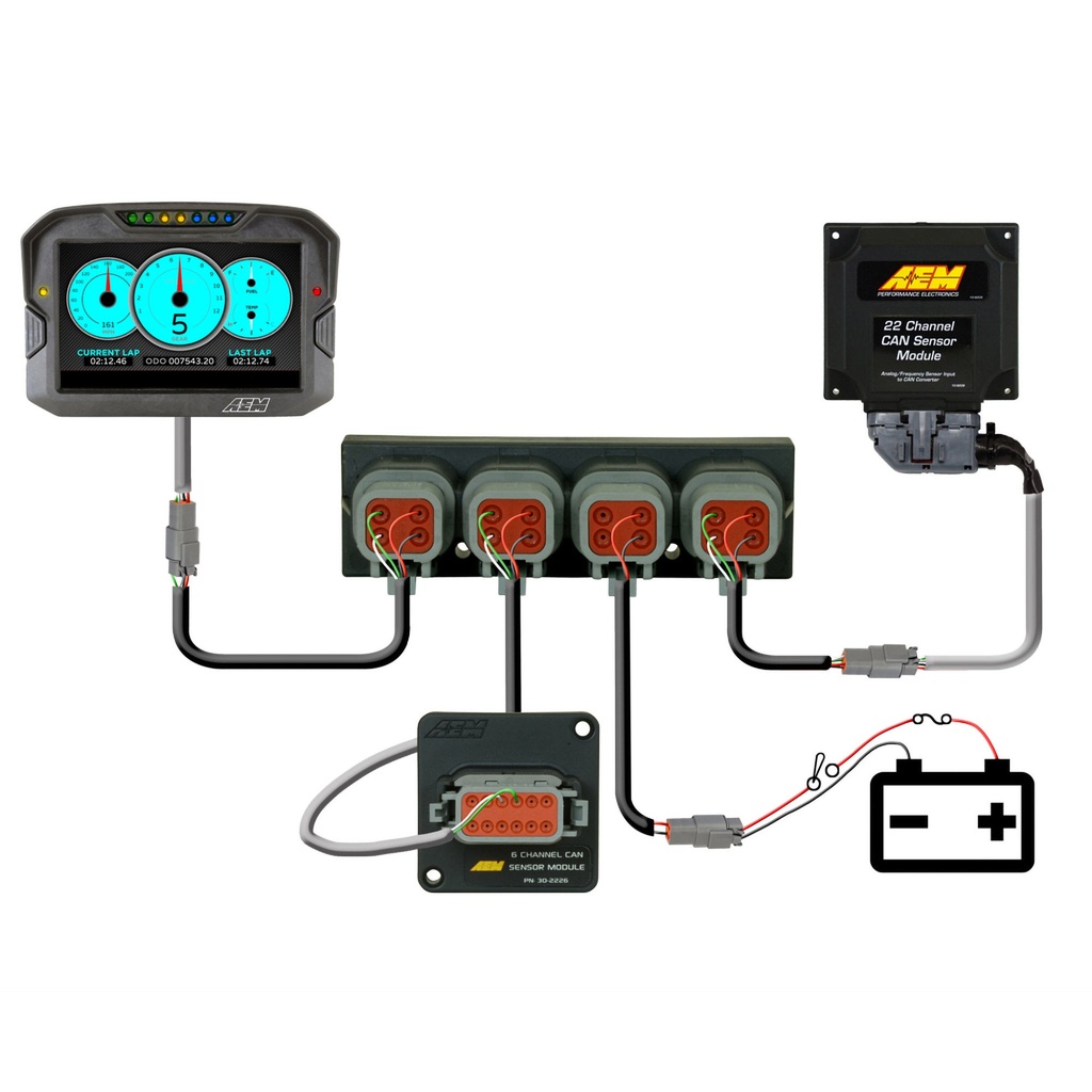 AEM Electronics 4 Port CAN Hub