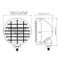 Wipac 8 Inch 4x4 Off-Road Driving Lamps