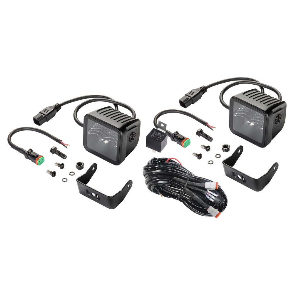 Hella Black Magic LED Cube Kit - 3.2 Inch