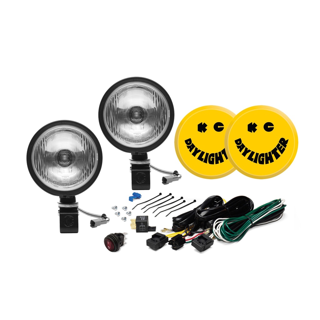 KC HiLiTES 6" Daylighters Halogen 100W Lamps - Pair