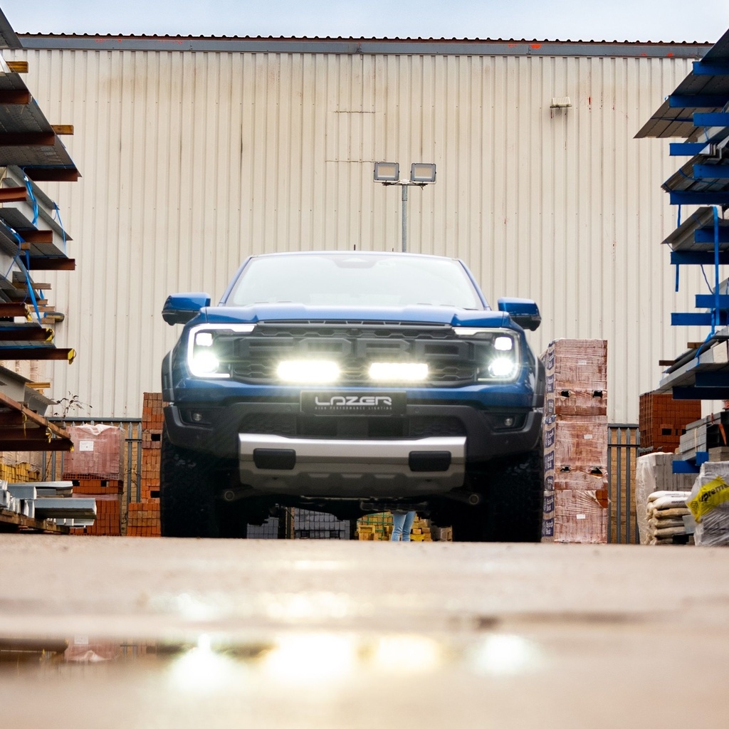 Lazer Lamps Grille Integration Kit With Gen 2 Triple-R 750 Lamps With Beacon