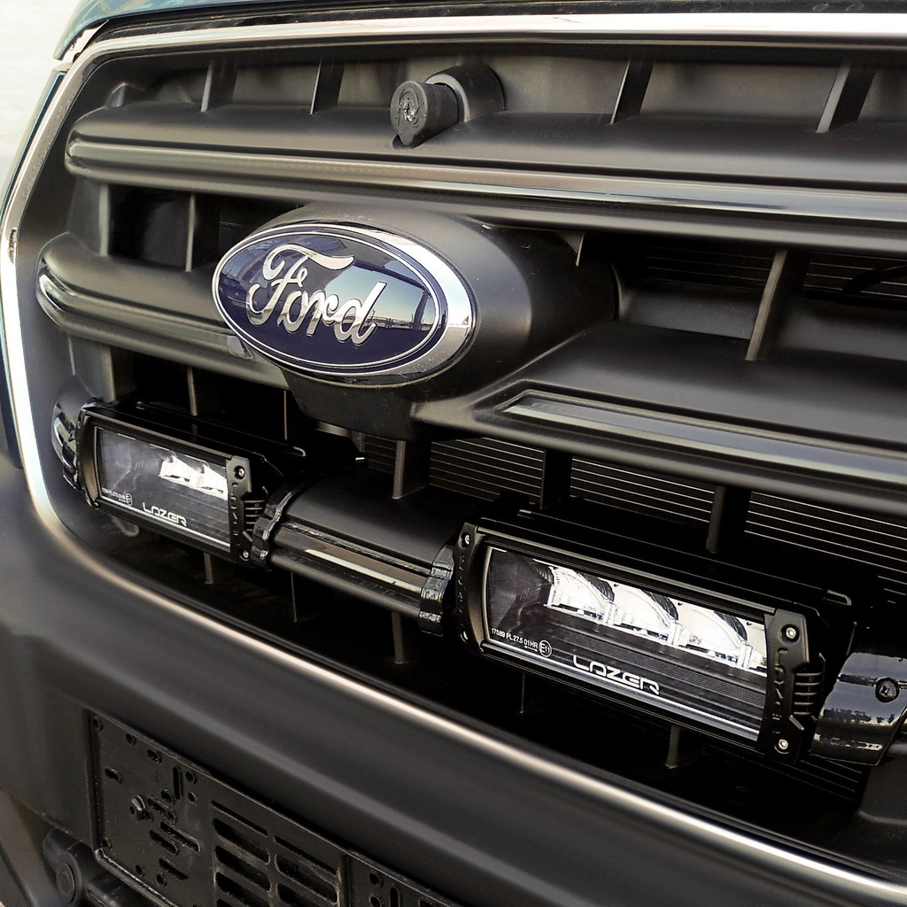 Lazer Lamps Grille Integration Kit With Gen 2 Triple-R 750 Lamps With Beacon