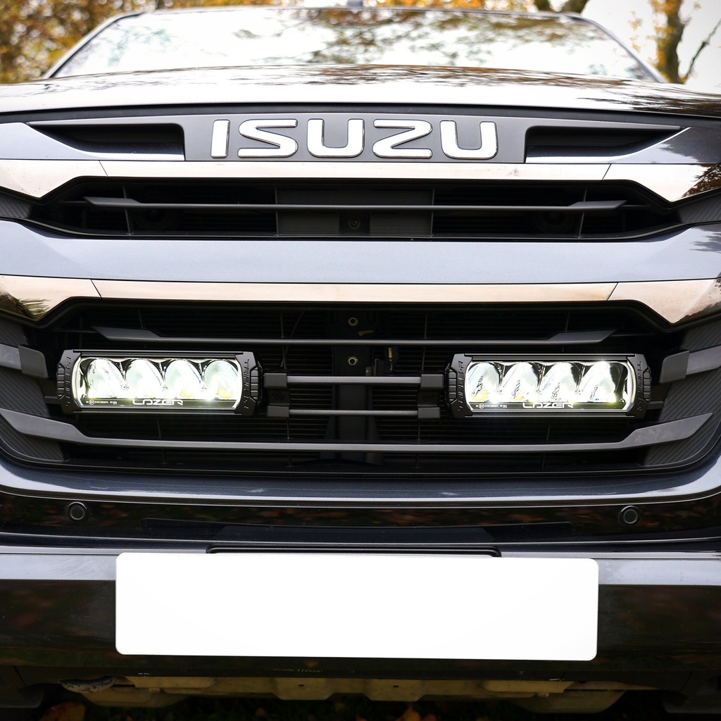 Lazer Lamps Grille Integration Kit With Gen 2 Triple-R 750 Lamps With Beacon