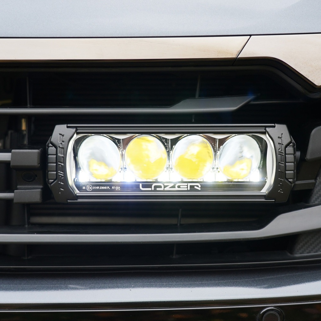 Lazer Lamps Grille Integration Kit With Gen 2 Triple-R 750 Lamps With Beacon