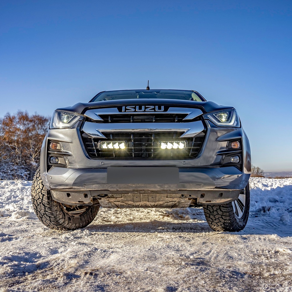 Lazer Lamps Grille Integration Kit With Gen 2 Triple-R 750 Lamps With Beacon