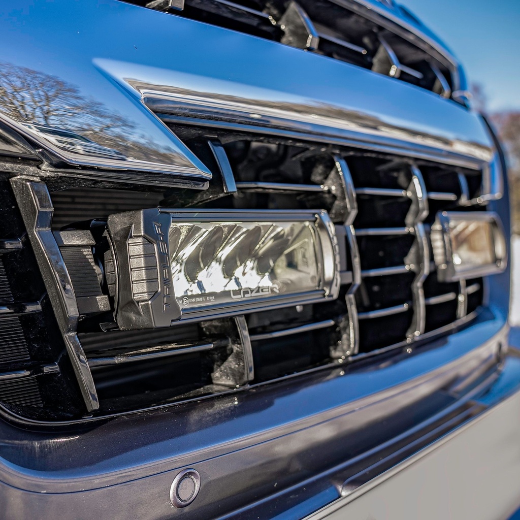 Lazer Lamps Grille Integration Kit With Gen 2 Triple-R 750 Lamps With Beacon
