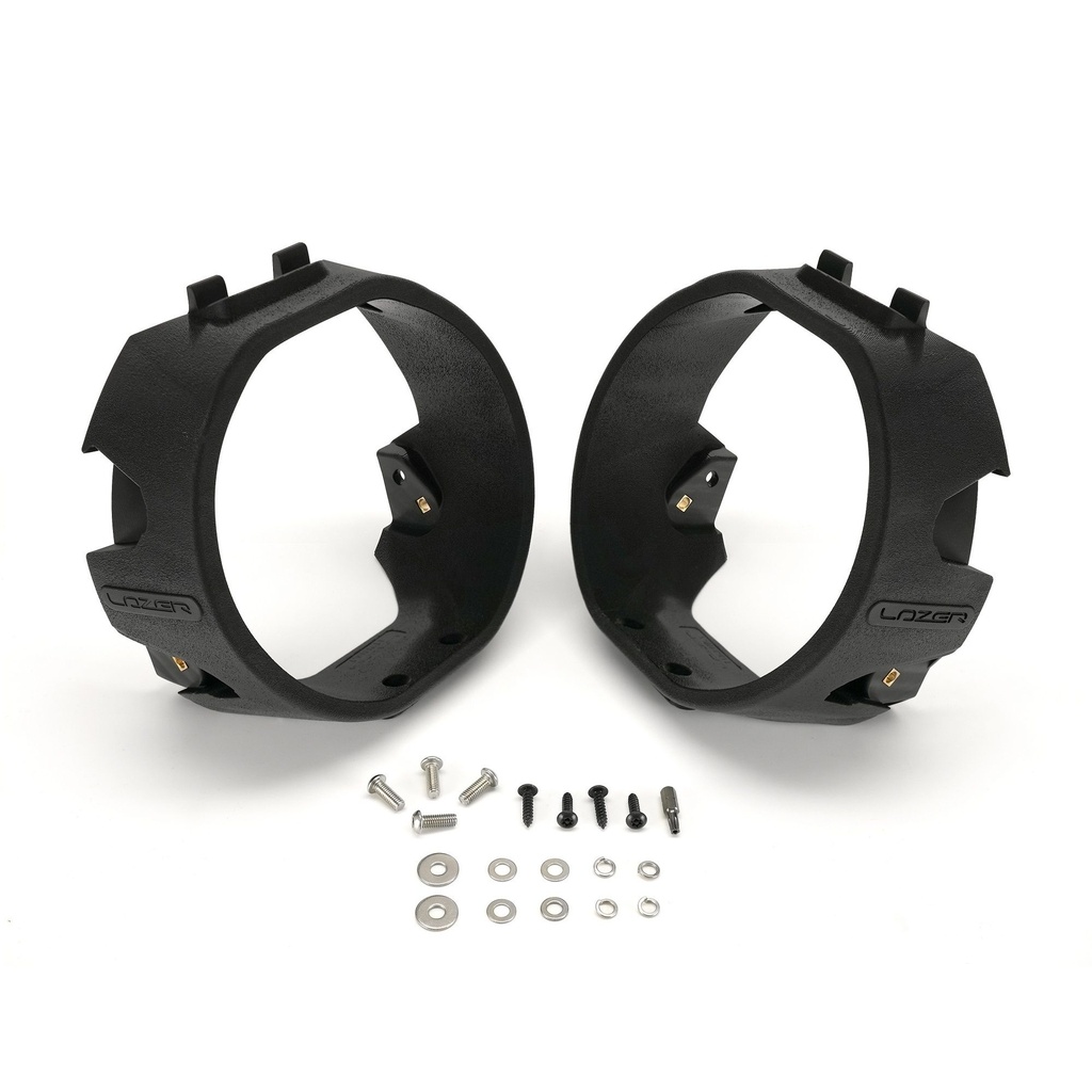 Lazer Lamps Grille Integration Kit With Sentinel Elite 7 Inch Lamps