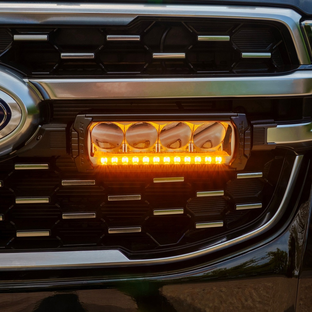 Lazer Lamps Grille Integration Kit With Gen 2 Triple-R 750 Lamps With Beacon