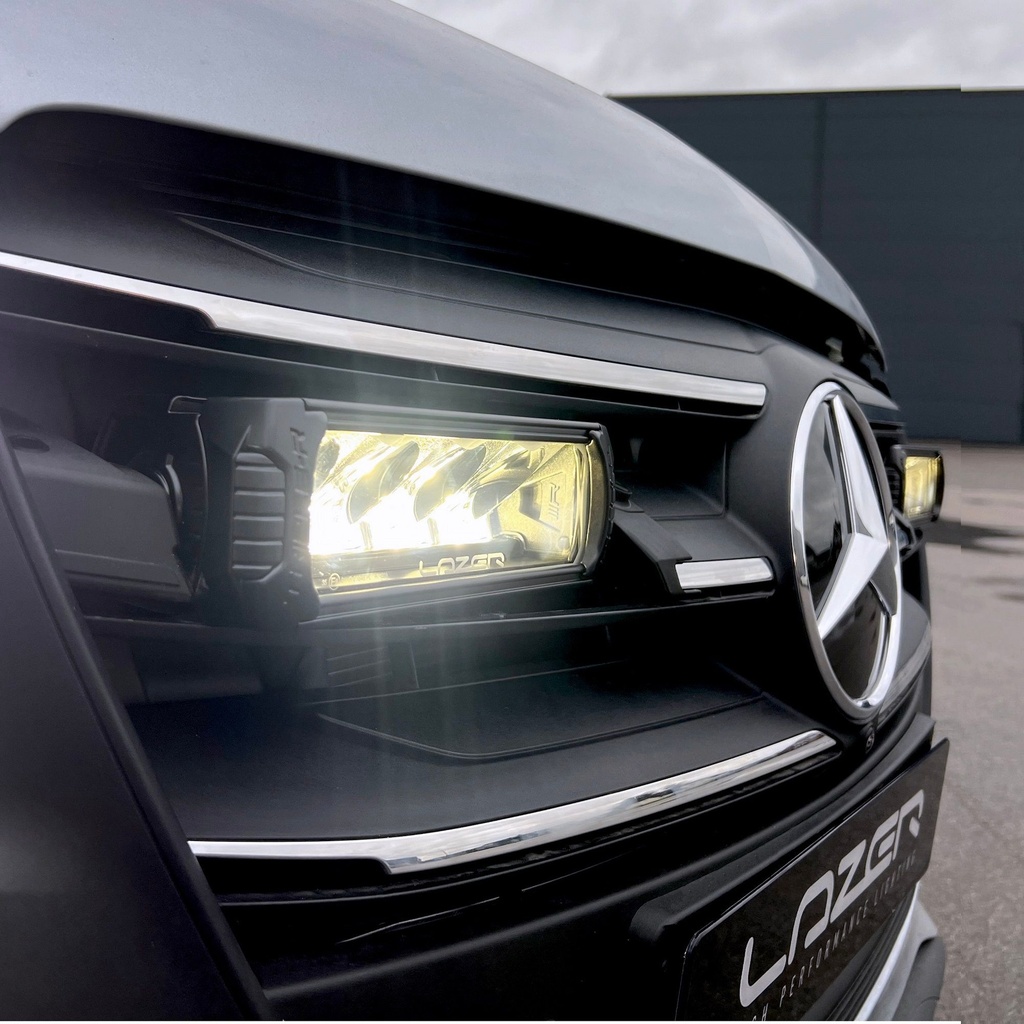 Lazer Lamps Grille Integration Kit With ST-4 Evolution Lamps