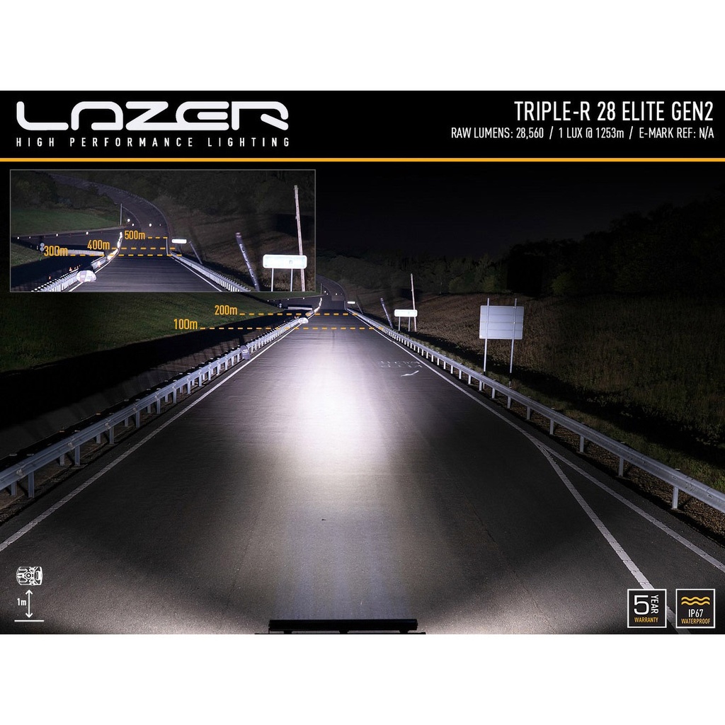 Lazer Lamps Gen 2 Triple-R 28 Elite LED Light Bar