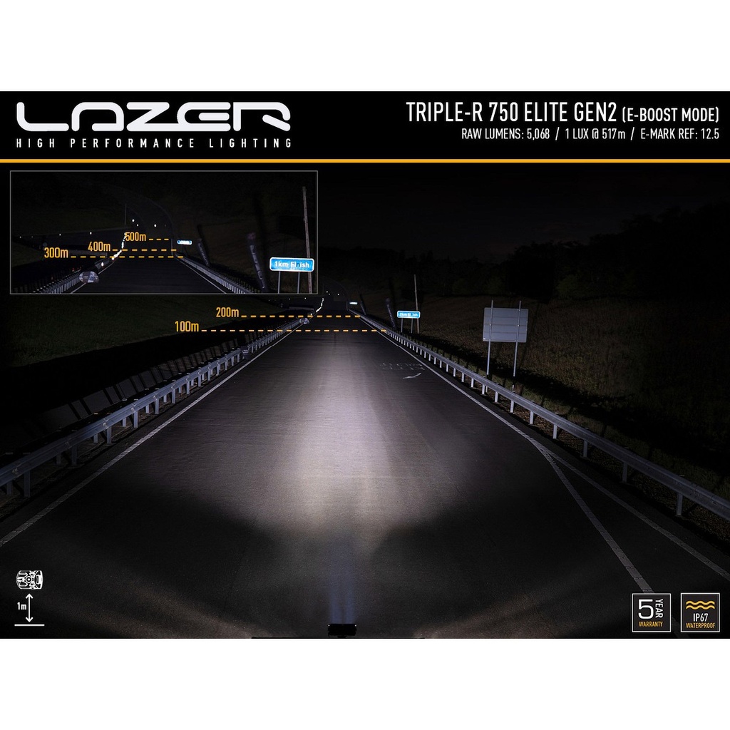 Lazer Lamps Gen 2 Triple-R 750 Elite LED Light Bar