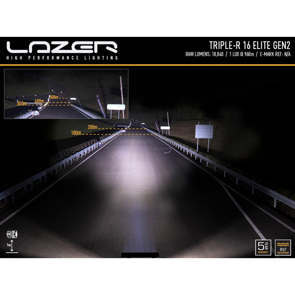Lazer Lamps Gen 2 Triple-R 16 Elite LED Light Bar