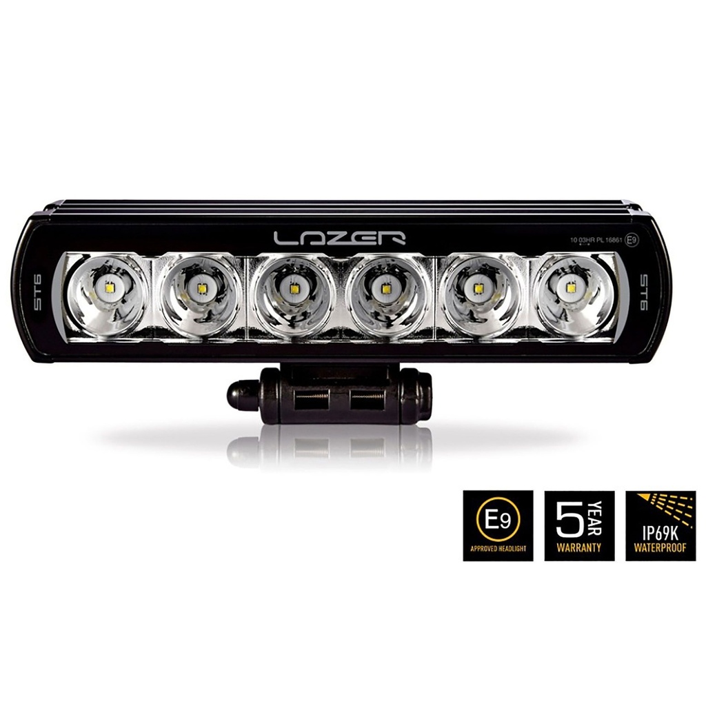 Lazer Lamps ST-6 Evolution ECE Approved LED Light Bar