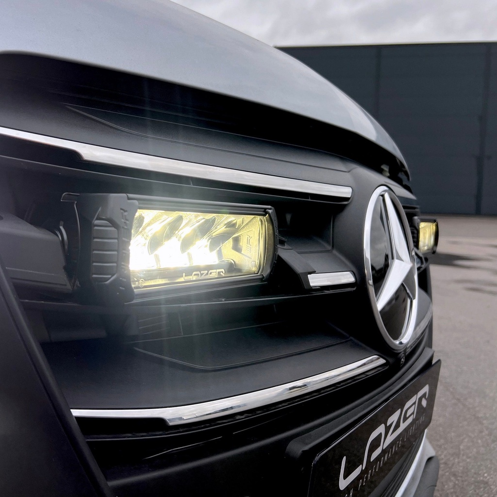 Lazer Lamps Grille Integration Kit With Triple-R 750 Wide Lamps
