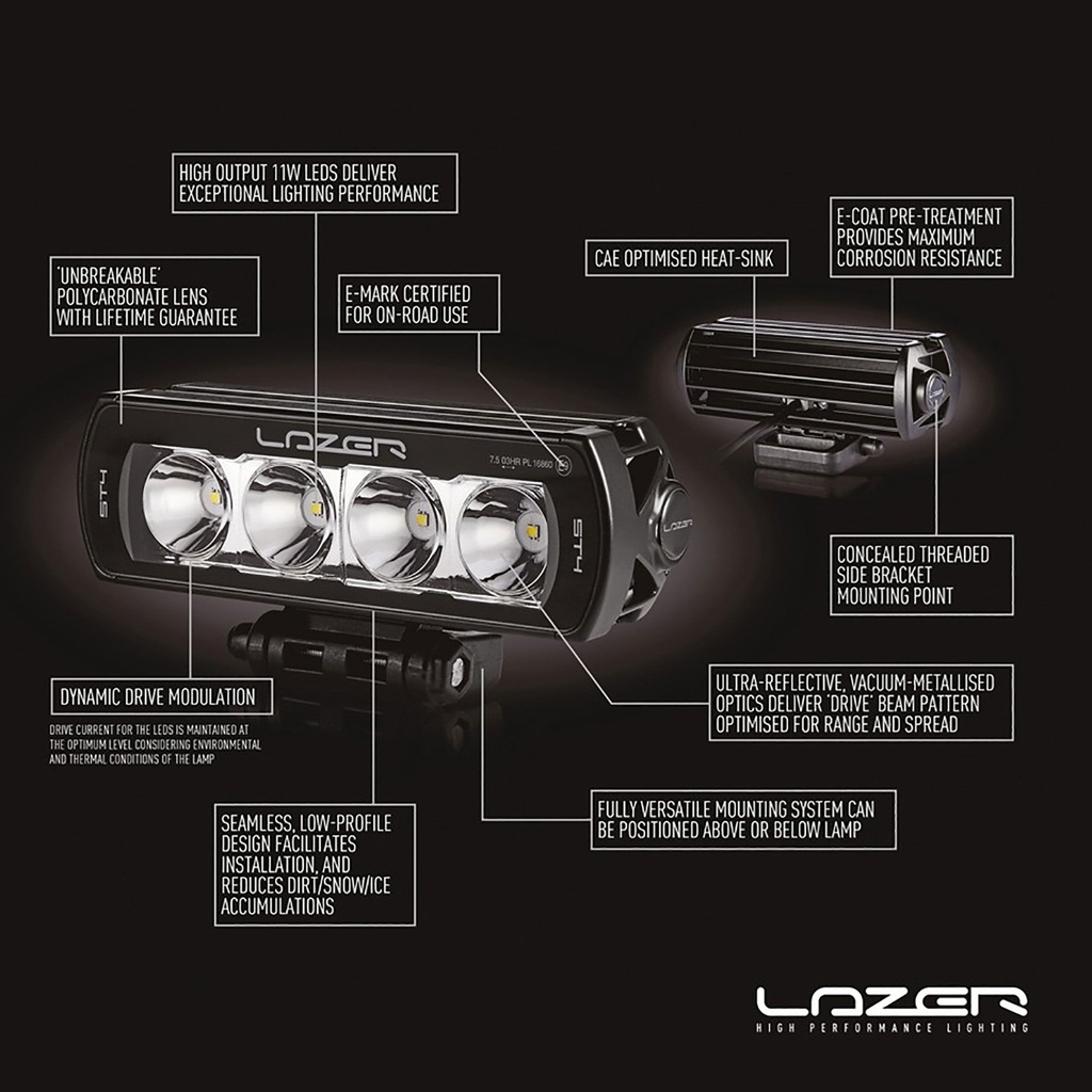 Lazer Lamps T24 Evolution Off Road LED Light Bar