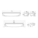 Lazer Lamps Air-55 Auxiliary LED Driving Light Bar