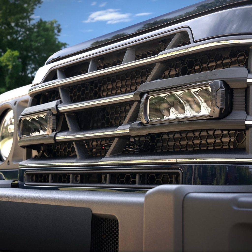 Lazer Lamps Grille Integration Kit With Gen 2 Triple-R 750 Lamps