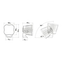 Lazer Lamps RP Series LED Hyper Spot Light