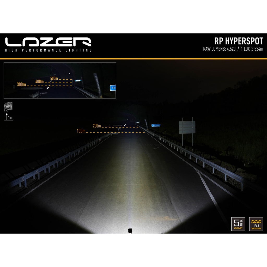 Lazer Lamps RP Series LED Hyper Spot Light