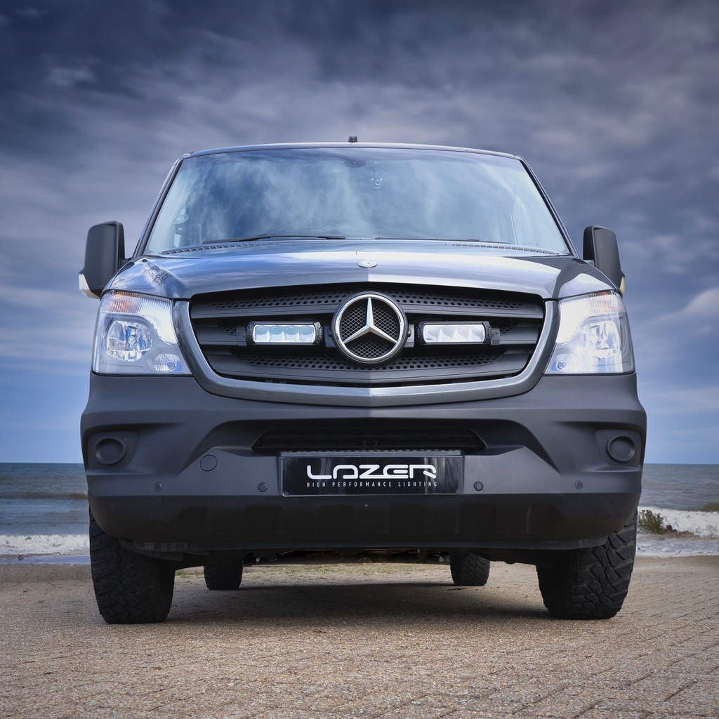 Lazer Lamps Grille Integration Kit With Triple-R 750 Wide Lamps