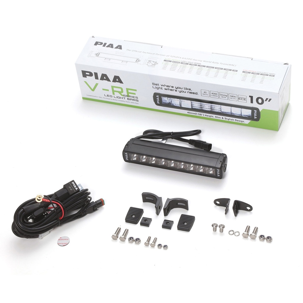 PIAA V-RF 10" Driving Beam LED Light Bar Kit