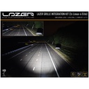 Lazer Lamps Grille Integration Kit With Linear 6 Elite Lamps