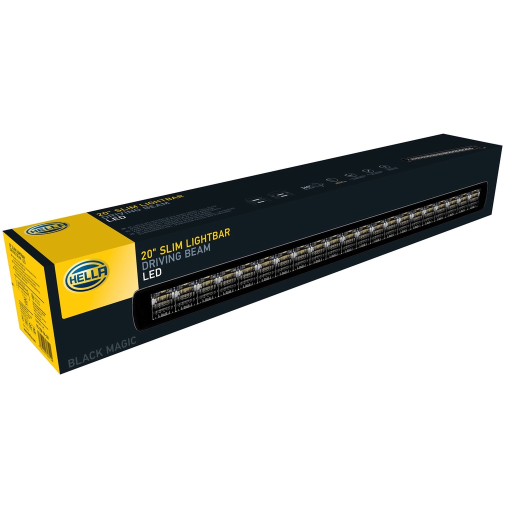 Hella Black Magic LED Slim Lightbar - 20 Inch