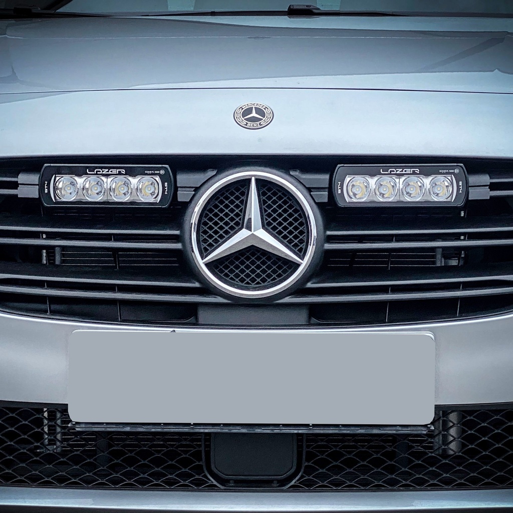 Lazer Lamps Grille Integration Kit With ST-4 Evolution Lamps