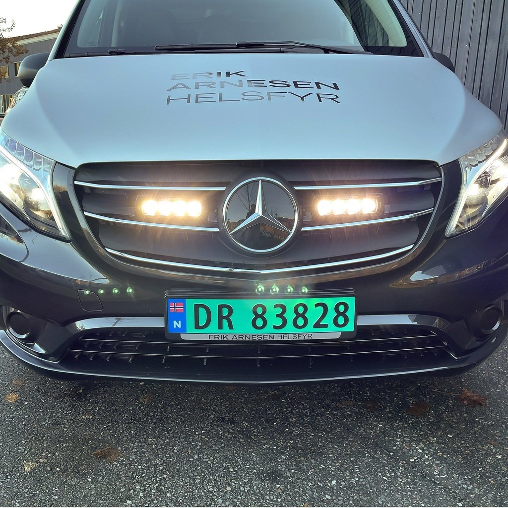 Lazer Lamps Grille Integration Kit With ST-4 Evolution Lamps